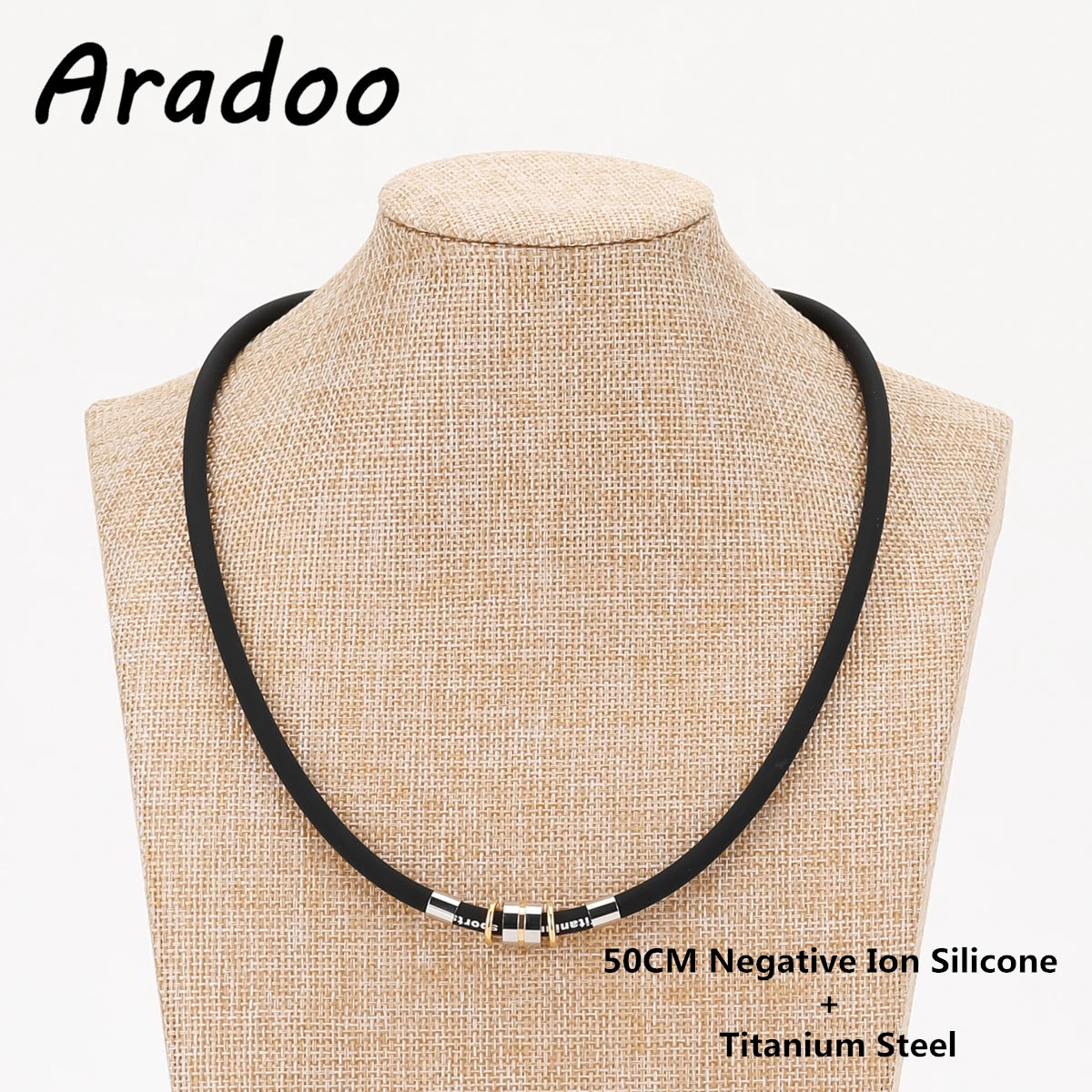 Titanium Steel Silicone Bracelet Armband Power Bio Magnetic Bracelet Anti-Radiation Slimming Therapy Carbon Fiber Bracelet