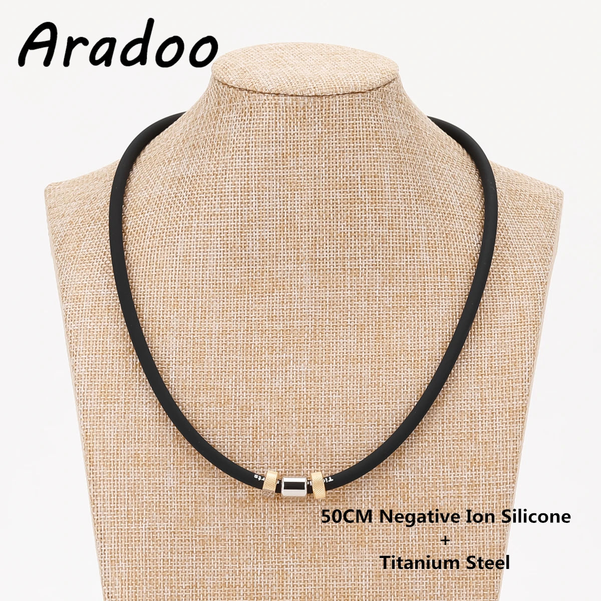 Titanium Steel Silicone Bracelet Armband Power Bio Magnetic Bracelet Anti-Radiation Slimming Therapy Carbon Fiber Bracelet