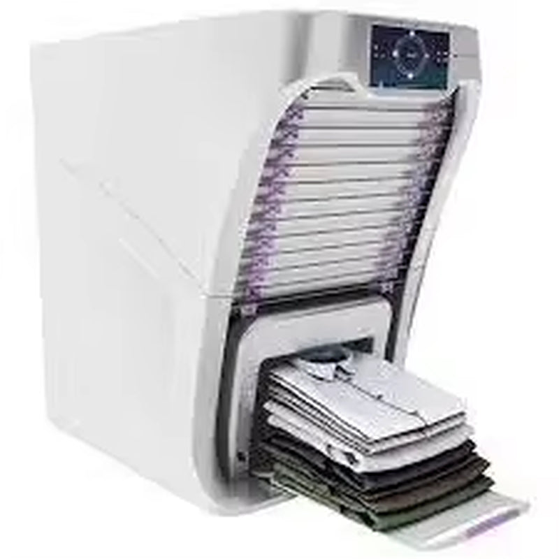 Folding and Ironing Robot Clothing Machine Laundry Equipment WHITE