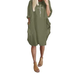 Women's Tunic Dress Long Sleeve